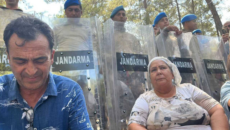 Jandarma Akbelen’e şafak baskını düzenledi